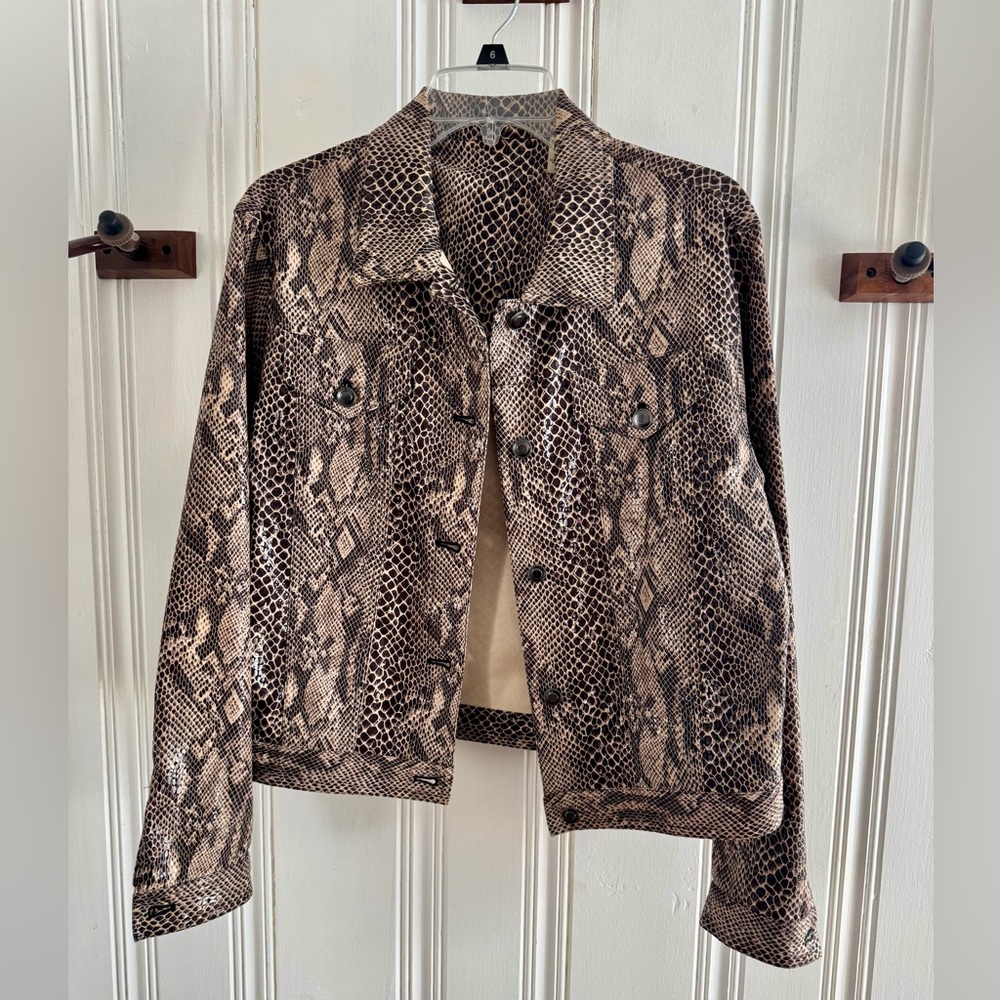 Women's Snake Print Jacket